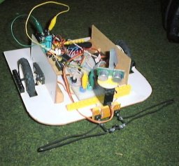 robotic platform with ultrasonic rangefinder